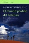MUNDO PERDIDO DEL KALAHARI, EL | 9788483075661 | VAN DER POST, LAURENS