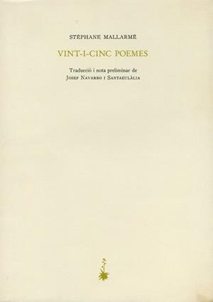 VINT I CINC POEMES | 9788485704880 | MALLARMÉ, STÉPHANE