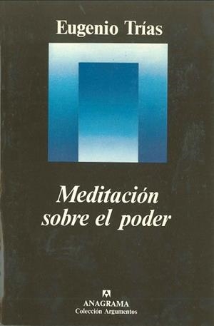 MEDITACION SOBRE EL PODER | 9788433900500 | TRIAS, EUGENIO