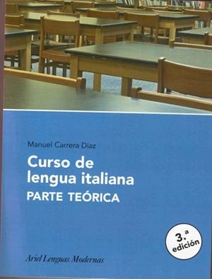 CURSO DE LENGUA ITALIANA 1 : PARTE TEORICA | 9788434481084 | CARRERA DIAZ, MANUEL
