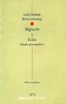 MIGRACION Y EXILIO. ESTUDIO PSICOANALITICO. | 9788470304224 | GRINBERG, LEON / GRINBERG, REBECA