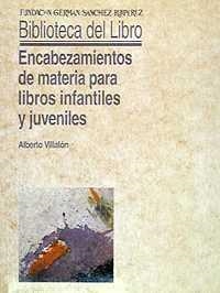 ENCABEZAMIENTOS MATERIA | 9788486168926 | VILLALON,ALBERTO