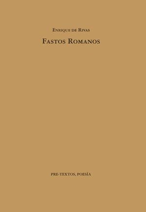 FASTOS ROMANOS | 9788481910148 | RIVAS IBA¥EZ, ENRIQUE DE