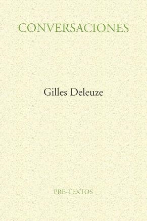 CONVERSACIONES | 9788481910216 | DELEUZE, GILLES