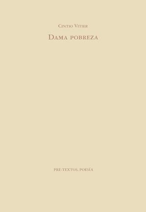 DAMA POBREZA | 9788481910223 | VITIER, CINTIO