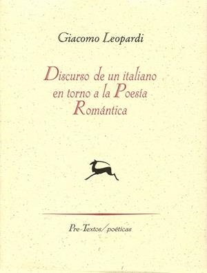 DISCURSO DE UN ITALIANO EN TORNO DE LA POESIA | 9788481912142 | LEOPARDI, GIACOMO