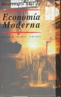 ECONOMIA MODERNA, DICCIONARIO AKAL DE | 9788446008552 | PEARCE, DAVID W.