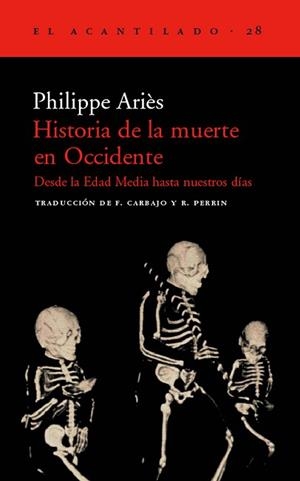 HISTORIA DE LA MUERTE EN OCCIDENTE | 9788495359179 | ARIES, PHILIPPE