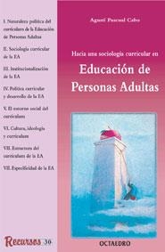EDUCACION DE PERSONAS ADULTAS, HACIA UNA | 9788480634113 | PASCUAL CABO, AGUSTI