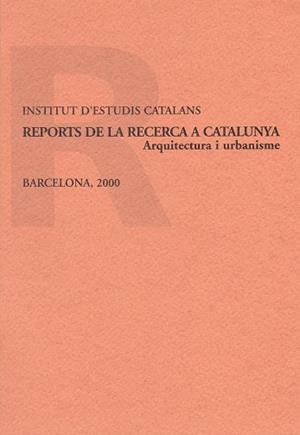 REPORTS DE LA RECERCA A CATALUNYA | 9788472835399 | RIBAS I PIERA, MANUEL