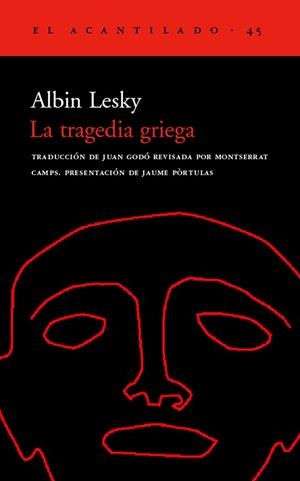 TRAGEDIA GRIEGA | 9788495359193 | LESKY, ALBIN