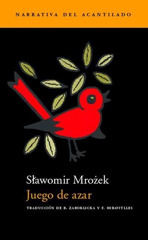 JUEGO  DE AZAR | 9788495359339 | MROZEK, SLAMOWIR