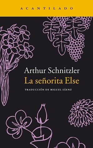 SEÑORITA ELSE | 9788495359421 | SCHNITZLER, ARTHUR