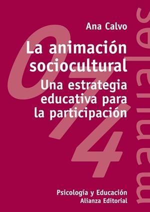 LA ANIMACION SOCIOCULTURAL | 9788420686943 | CALVO SASTRE. ANA MARIA