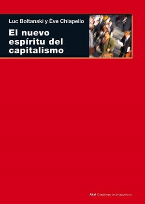 NUEVO ESPIRITU DEL CAPITALISMOI , EL | 9788446015581 | BOLTANSKI, LUC / CHIAPELLO, EVE