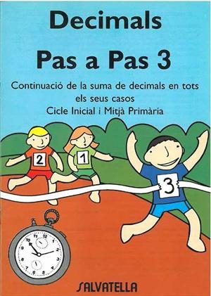 DECIMALS PAS A PAS 3 | 9788484121527 | BORI VIVAS, Mª PILAR