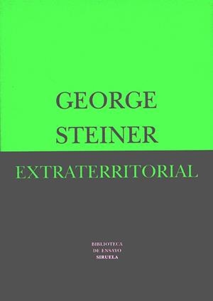 EXTRATERRITORIAL | 9788478446247 | STEINER, GEORGES