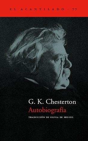 AUTOIOGRAFIA | 9788496136250 | CHESTERTON, G K