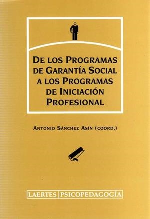DE LOS PROGRAMAS DE GARANTIA SOCIAL A LOS PROGRAMA | 9788475845241 | SáNCHEZ ASíN, ANTONIO