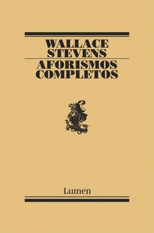AFORISMOS COMPLETOS | 9788426428691 | STEVENS, WALLACE