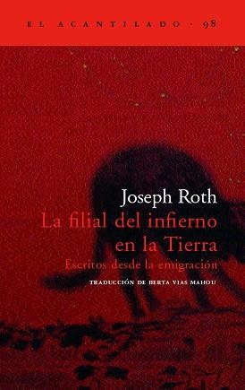 FILIAL DEL INFIERNO EN LA TIERRA | 9788496136724 | ROTH, JOSEPH