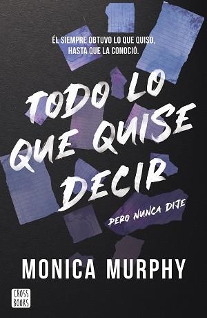 TODO LO QUE QUISE DECIR, PERO NUNCA DIJE | 9788408300793 | MURPHY, MONICA