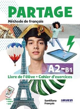 PARTAGE A2/B1 LIVRE+CAHIER | 9788490498231 | VARIOS AUTORES