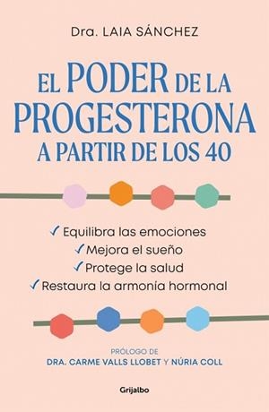 EL PODER DE LA PROGESTERONA A PARTIR DE LOS 40 | 9788425372063 | DRA. LAIA SÁNCHEZ