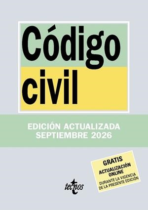 CÓDIGO CIVIL | 9788430994359 | EDITORIAL TECNOS