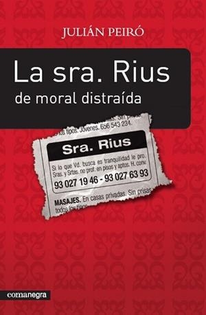 SEÑORA RIUS DE MORAL DISTRAIDA | 9788493600600 | PEIRÓ ESCARRÉ, JULIÀ