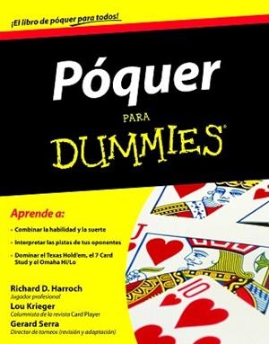 POQUER PARA DUMMIES | 9788432920820 | HARROCH, RICHARD D./KRIEGER, LOU