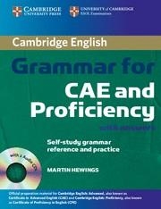 CAMBRIDGE GRAMMAR FOR CAE AND PROFICIENCY . BOOK WITH ANSWER | 9780521713757 | HEWINGS, MARTIN