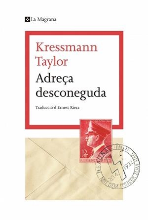 ADREÇA DESCONEGUDA | 9788482649580 | KRESSMANN TAYLOR, KATHERINE