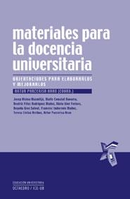 MATERIALES PARA LA DOCENCIA UNIVERSITARIA | 9788480637442 | PARCERISA ARAN, ARTUR/ALSINA MASMITJÀ, JOSEP/COMAL
