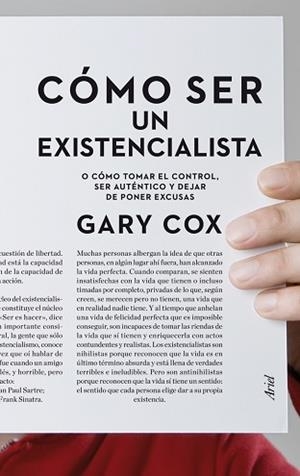 CÓMO SER UN EXISTENCIALISTA | 9788434469815 | COX, GARY W.