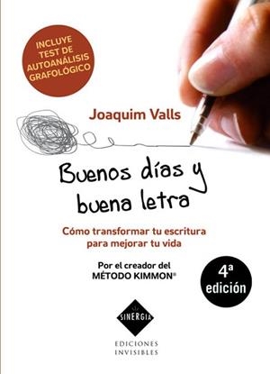 BUENOS DIAS Y BUENA LETRA | 9788493910624 | JOAQUIM VALLS