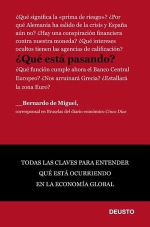 QUÉ ESTÁ PASANDO? | 9788423428557 | DE MIGUEL, BERNARDO