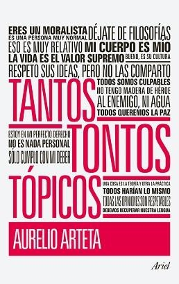 TANTOS TONTOS TÓPICOS | 9788434470644 | AURELIO ARTETA AISA