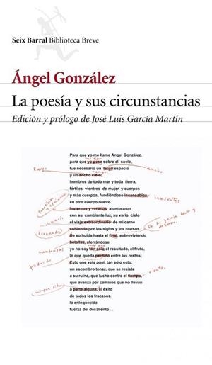 POESIA Y SUS CIRCUNSTANCIAS, LA | 9788432212109 | GONZALEZ, ANGEL