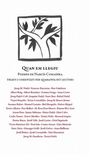 QUAN EM LLEGIIU | 9788429771060 | NARCÍS COMADIRA