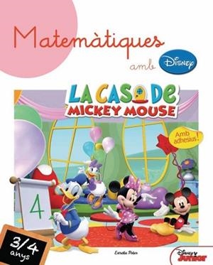 QUADERN DE MATEMÀTIQUES AMB DISNEY! 3/4 ANYS | 9788499324722 | DIVERSOS AUTORS