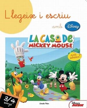 LLEGEIX I ESCRIU AMB DISNEY! 3-4 ANYS | 9788415790341 | DIVERSOS AUTORS