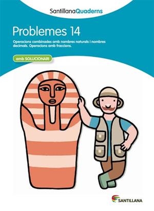 SANTILLANA QUADERNS PROBLEMES 14 SANTILLANA | 9788468014098 | VARIOS AUTORES