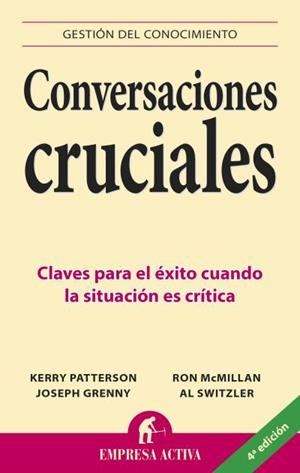 CONVERSACIONES CRUCIALES | 9788495787392 | PATTERSON,KERRY/GRENNY,JOSEPH7MCMILLAN,
