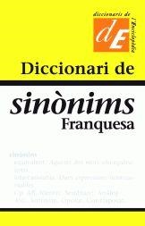 DICCIONARI DE SINONIMS FRANQUESA (NOVA EDICIO | 9788441200029 | FRANQUESA I LLUELLES, MANUEL