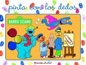 PINTA CON LOS DEDOS BARRIO SESAMO | 9788408058441 | BARRIO SÉSAMO