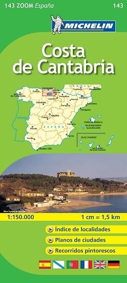 COSTA DE CANTABRIA MAPA ZOOM | 9782067140622 | VARIOS AUTORES