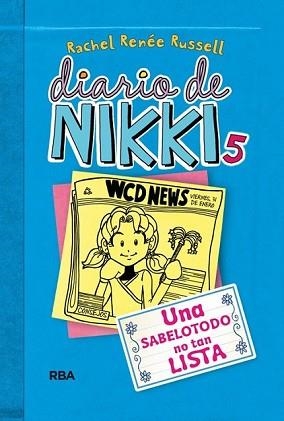 DIARIO DE NIKKI 5 | 9788427203860 | RENEE RUSSELL, RACHEL
