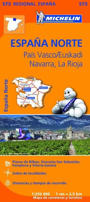 PAIS VASCO NAVARRA LA RIOJA MAPA ESPAÑA NORTE | 9782067184206 | VARIOS AUTORES