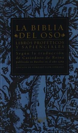 LIBROS PROFETICOS Y SAPI BIBLIA DEL OSO | 9788420442631 | REINA , CASIODORO DE LA